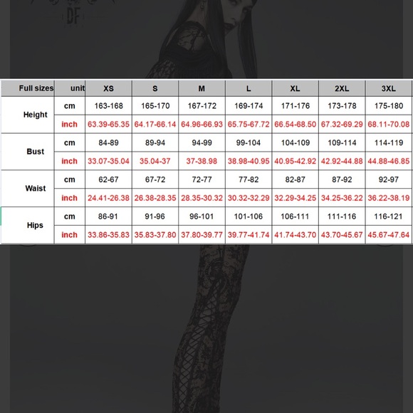 😈Devil Fashion “Bathory” Gothic Patterned Mesh Leggings - Picture 14 of 14